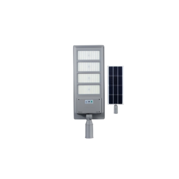 Bestar 1500W Solar Street Light - IP65 Waterproof, Remote Control, 6500K Daylight LED for Outdoor Use
