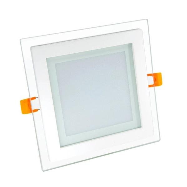 ZRM SMD LED Glass Panel Light 8W Square Shape 3Color