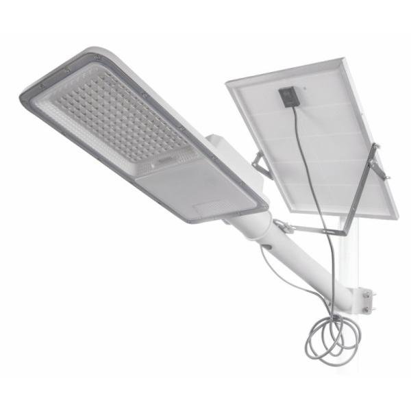 V.Max Solar Street Light - 400W SMD LED, IP65 Waterproof, Remote Control, 6500K Daylight, Polysilicon Panel