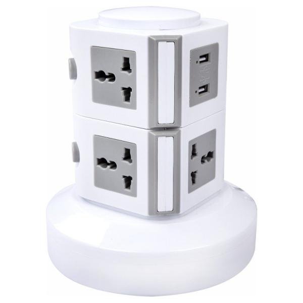 MODI 2 LAYERS TOWER EXTENSION CORD SOCKET 2.5M