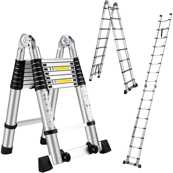 TELESCOPIC LADDER-3.2M+3.2M-TELESCOPIC EXTENSION LADDER