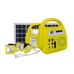 EURONET EURO-107 Solar Home Kit - 11W Panel, LFP Battery, USB Charging, FM Radio, Emergency & Vendor Lighting