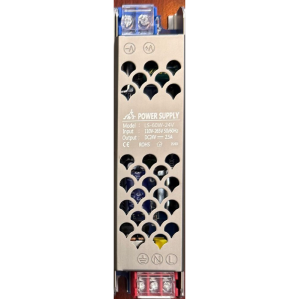 J&T 60W LED Power Supply - 24V DC