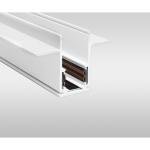 ALFRIDAY RECESSED MAGNETIC TRACK RAIL WHITE 3M