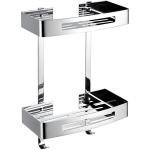 SIENA 2-Tier Stainless Steel Bathroom Shelf - Premium Organizer, Rectangular Design, Easy Installation (Model 7074102)