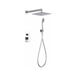 SIENA Concealed Square Shower Set – 3-Function Diverter, Sleek Design, Rust-Resistant Finish (Model 6065501)