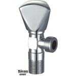 SIENA Angle Valve - Chrome-Plated Finish, Brass Cartridge, Anti-Limescale, Precision Water Flow (Model 6061106)