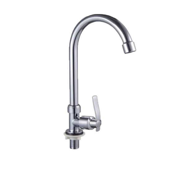 SIENA Pillar Tap - Chrome-Plated Brass & Zinc Body, Eco Smart Flow, Ceramic Cartridge (Model 8080106)