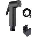 SIENA Black Shattaf Set - ABS Body with Brass Core, High-Pressure Bidet Spray, Anti-Limescale Finish (Model 6062114)