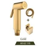 SIENA Gold Shattaf Set - ABS Body with Brass Core, High-Pressure Bidet Spray, Anti-Limescale Finish (Model 6062110)