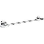 SIENA Single Towel Bar - Chrome-Plated Stainless Steel, Wall-Mounted, Elegant & Functional Design (Model 7073105)