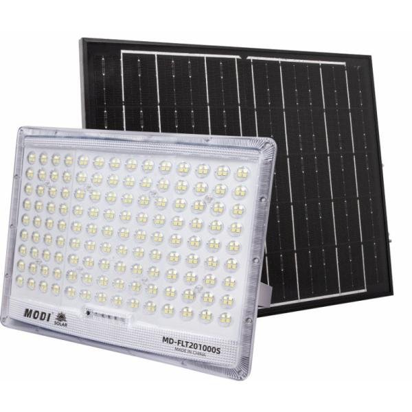 MODI SOLAR LED FLOOD LIGHT 1000W WHITE