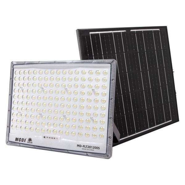 MODI SOLAR LED FLOOD LIGHT 1200W WHITE