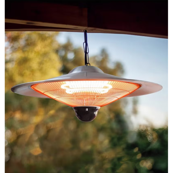 TAIYUAN Electric Ceiling Heater - 3000W, Stainless Steel & Aluminum Body, Adjustable Heat Settings