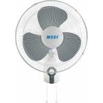 MODI 16" Wall Fan – 45W, 3-Speed Control, High-Power Motor, Elegant White Design with Safety Grill