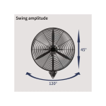 TAIYUAN 26" INDUSTRIAL WALL-MOUNTED FAN 220WATTS