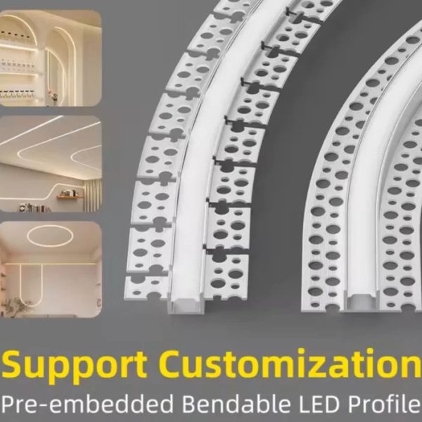 AIDEN FLEXIBLE BENDABLE LED ALUMINUM PROFILE 20x12mm