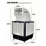 TAIYUAN AIR COOLER/WATER COOLER-140L WATER TANK-1.1KW